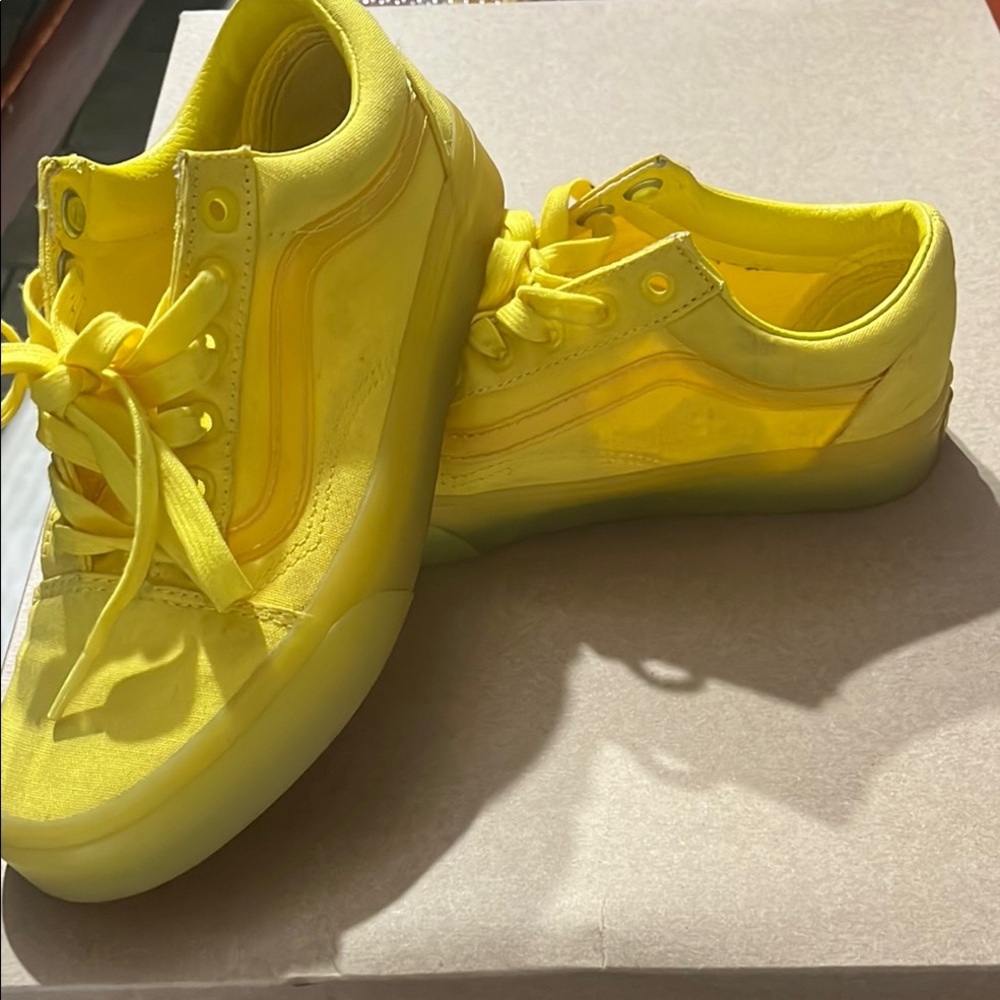 Vans Women's Yellow Sneakers